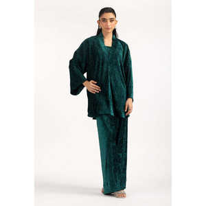 Conjunto de Terciopelo Arrugado para Mujer IPST-55165, Traje Elegante para Mujeres con Sentido de la Moda - Product Image 4