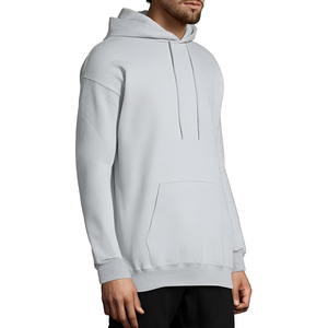 Produits 100% coton Nouveautés 2025 Hommes Automne Hiver Sweat à capuche Street Manches longues Ample Couleur unie sweats à capuche pour homme - Product Image 2