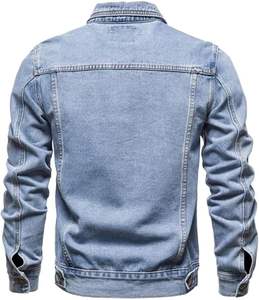 Vestes pour hommes Vestes en jean respirante pour hommes Vestes en jean grande taille pour hommes Fabriqué au Pakistan Logo personnalisé et conception Service OEM - Product Image 2