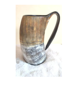 Taza de Cuerno de Búfalo, Productos Artesanales de Fábrica, Taza para Beber de Cuerno de Búfalo, Diseño Moderno, Gran Venta - Product Image 2