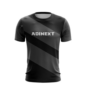 Maillot de baseball/softball Adinext personnalisé grande taille à rayures, haute qualité, 100 % polyester respirant, broderie pour vêtements de sport - Product Image 3