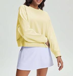 Cómoda sudadera de mujer, ropa informal diaria, estilo informal cálido para mujer - Product Image 1