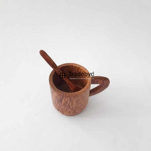 Coconut Cup for Business <b>Gifts</b> Eco Friendly Natural Drinkware for Green Company Gifting by Tradebyd - Product Image 2