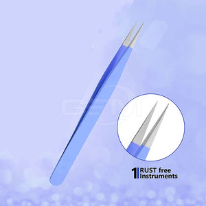 Pinzas para Pestañas de Acero Inoxidable Resistentes, Hechas a Medida, con Logotipo Personalizado, Punta Suave, Reutilizables, Tamaño Personalizado, Empaque Personalizado - Product Image 4