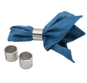 Customized Logo Printed Napkin Ring Elegant Simplest Style Tissue Holder Thanksgiving Napkin Rings for Christmas Events Dinner - Product Image 1