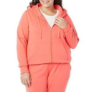 เสื้อฮู้ดดี้ผู้หญิงแบบสั่งทำพิเศษ ระบายอากาศได้ดี ไซส์พลัส มีซิป สำหรับฤดูหนาวและฤดูร้อน ปักลาย  ผลิตในปากีสถาน - Product Image 5