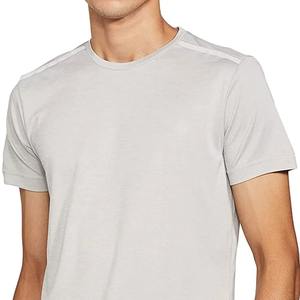 Conception personnalisée de vos propres hommes t-shirt à manches courtes hommes coton vêtements d'été vêtements de sport couleur unie décontracté blanc t-shirts hommes - Product Image 3