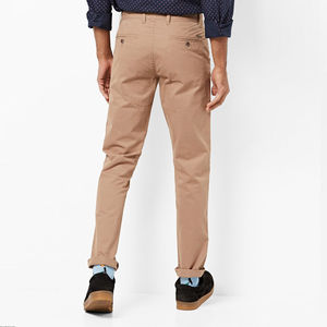 Pantalon chino droit à coupe régulière en matériau durable, article de marque, nouveau look, vêtements de première classe, pantalon chino pour homme, OEM ODM, respirant - Product Image 3