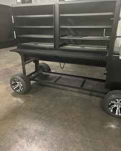 Parrilla portátil para barbacoa, ahumador para barbacoa al aire libre, juego de parrilla para barbacoa - Product Image 1