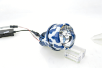 Phare antibrouillard LED BILED 3 couleurs pour voitures, phare antibrouillard LED BILED étanche de 3,0 pouces, phare antibrouillard haute luminosité étanche, lentille de projecteur