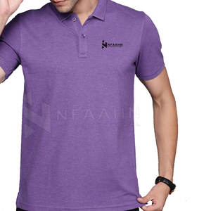 Haute qualité hommes Polo chemise vêtements d'été évacuation de l'humidité tissu de coton doux avec col à manches courtes mode - Product Image 1