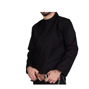 Haute qualité léger bleu blanc karaté Gi fabriqué au Pakistan Arts martiaux porter des costumes de karaté uniforme - Product Image 5