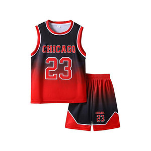 Uniformes de Baloncesto Personalizados para Adultos, Conjunto de Camiseta Deportiva Sólida Unisex, Ligera, Antibacteriana, 100% Poliéster - Product Image 1