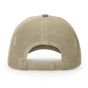 Casquette Trucker Kaki Personnalisée en Maille avec Logo Brodé Réglable 6 Panneaux OEM Vente en Gros Personnalisée - Product Image 2