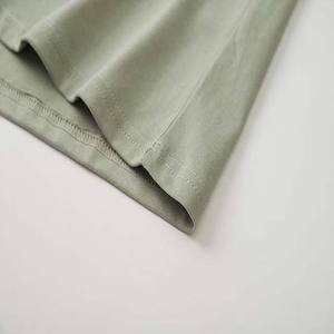 Camisetas de Algodón de Primera Calidad para Hombre, Color Sólido, Talla Grande, Estilo Urbano, Transpirables, de Secado Rápido, Camiseta de Verano para Hombre - Product Image 4