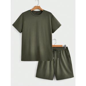 Ensembles d'été pour enfants en coton, t-shirt et short de plage personnalisés avec logo pour garçon et fille, vêtements pour enfants, ensembles de t-shirts pour enfants provenant d'un fournisseur BD - Product Image 5
