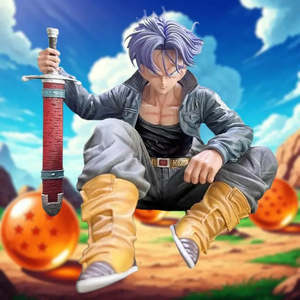 Figura de Resina de Trunks de Dragon Ball Z, Inspirada en la Animación Japonesa - Product Image 2