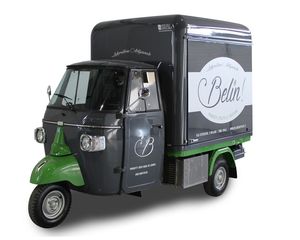 Tricycle alimentaire électrique, chariot de restauration mobile, van de cuisine de rue à trois roues pour café, pizza, tacos, glaces, snacks, hot-dogs - Product Image 1
