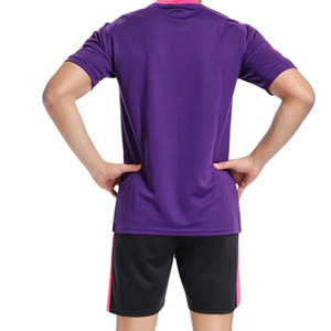 ชุดเสื้อเจอร์ซีย์ฟุตบอลสำหรับผู้ใหญ่ชุดฝึกฟุตบอลของผู้หญิงผู้ชายชุดฟุตบอลเด็กกางเกงขาสั้นชุดกีฬา - Product Image 6