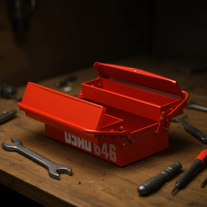 Cajas de Herramientas Cantilever Largas con Tres Compartimentos, Vacías - Product Image 3