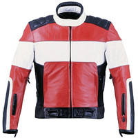 Jaket Motor Kulit Asli Wanita HMB-0238B, Lapisan Satin, Katun Tenun, Gaya Vintage, Grosir, Pakaian Biker