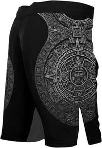 Shrink-Proof Digital Print Mixed Martial Arts Wear for Adults Blank Mens Shorts Wholesale Custom MMA Shorts Top Trending High - Product Image 4