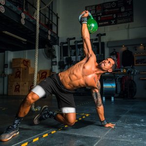 กางเกงขาสั้นผ้าตาข่าย2-in-1กางเกงวิ่งออกกำลังกายเล่นฟิตเนสยิมกางเกงขาสั้นผู้ชายแบบ2อิน1 - Product Image 4