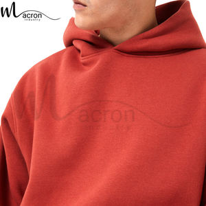 Sudadera con Capucha Holgada de Punto Informal de Moda, Precio al por Mayor, Ropa Personalizada Más Reciente, Mejor Proveedor, Sudadera con Capucha Extra Grande con Cremallera para Hombre - Product Image 6