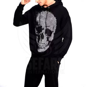 ชุดวอร์มประดับพลอยเทียมน้ำหนักเบาดีไซน์ล่าสุดบริการ OEM - Product Image 6