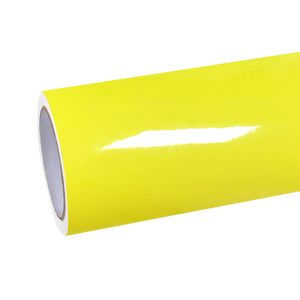 ฟิล์มไวนิลหุ้มรถสีเหลืองเลมอนเงา - Product Image 1