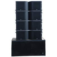 Système de sonorisation de concert DBK K3 Dual 12 pouces Line Array avec caisson de basses double 18 pouces LS218 1600W pour festival de musique
