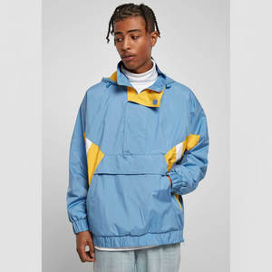 Chaqueta cortavientos hecha a medida para hombre, transpirable, impermeable, reactiva al agua, con cremallera, chaquetas cortavientos - Product Image 1