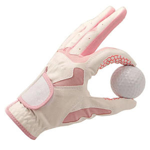 Gants de golf durables Cabretta en cuir poignée professionnelle respirante ajustement OEM ODM logo personnalisé usine en vrac vente en gros fabricant - Product Image 1