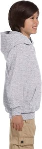 Sweat à capuche uni pour enfants, sweat-shirt surdimensionné avec Logo imprimé personnalisé, unisexe - Product Image 2