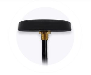 Antenne combinée Teltonika 003R-00254, SISO LTE/GPS/WIFI, montage sur toit avec 2x SMA et 1x RP-SMA Connecteurs - Product Image 2