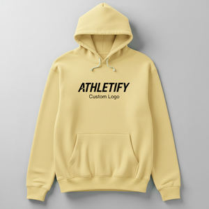 Sudadera con Capucha Básica para Hombre con Sensación de Algodón Suave, Estilo de Moda Urbana Popular para Jóvenes Adultos. - Product Image 1