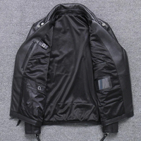 Vente Flash : Blouson Homme Hiver en Cuir Véritable et Toile, Imperméable, Réversible, Séchage Rapide, Respirant, Manches Longues, Style Urbain