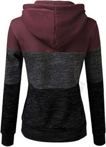 Sweat-shirt à capuche et pantalon de survêtement pour femme en coton 100% imprimé personnalisé surdimensionné à manches longues en molleton respirant lavé vente chaude d'hiver - Product Image 3