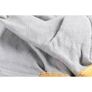 Guantes DE SEGURIDAD DE CUERO transpirables al por mayor para hombres para uso diario Ropa de trabajo de corte de estilo liso - Product Image 5