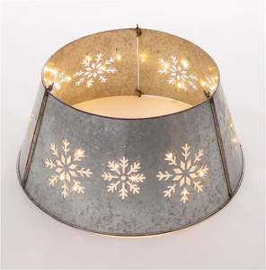 Collier de sapin de Noël en métal de luxe, décoration élégante pour la maison, pour le Nouvel An et les fêtes de Noël, vente en gros - Product Image 6