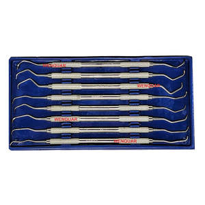 Curette parodontale Gracey 11/12 à double extrémité, kit dentaire en acier inoxydable de qualité supérieure, instrument fabriqué par Wenquar - Product Image 2