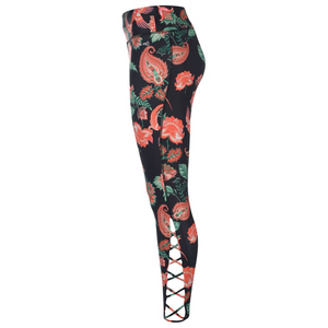 Women's Yoga Workout Pants Solid Style Highest Waist <b>Legging</b> with Customized Logos Gym Fitness For Adult - Product Image 2