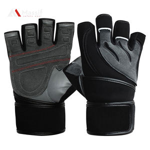 Guantes de levantamiento de pesas de agarre fuerte Guantes de culturismo de levantamiento de pesas - Product Image 4