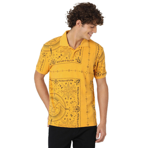 New 100% Cotton Custom Breathable Polo Shirt High Quality Custom Printed Logo Men's Polo Shirts - Product Image 2