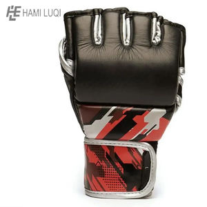 Gants MMA de formation professionnelle personnalisés pour adultes et enfants Gants en cuir de vachette de haute qualité Vente en gros pas cher - Product Image 3