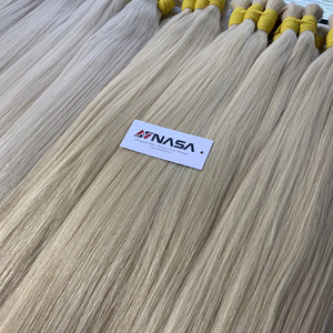Fournisseur en gros d'extensions de cheveux humains vierges à 100 %, style lisse vietnamien, couleur naturelle, lots de qualité 10A - Product Image 1