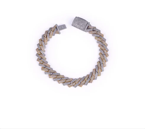 กำไลเทนนิส, กำไลเทนนิสทองคำขาว, กำไลคิวบิก, กำไลแบบเรียบง่าย, กำไลเพชร, ของขวัญสำหรับเธอ, กำไล - Product Image 2