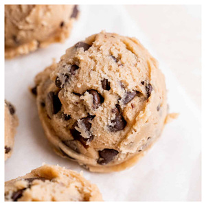Pâte à biscuits aux pépites de chocolat comestible au prix d'usine Pâte à biscuits comestible {3 saveurs} meilleur prix - Product Image 1
