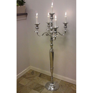 Top Meilleure Qualité Grand Bougeoir Avec Or Fini Conception Unique Candélabre De Taille Personnalisée À Prix Acceptable Décor De Mariage - Product Image 3