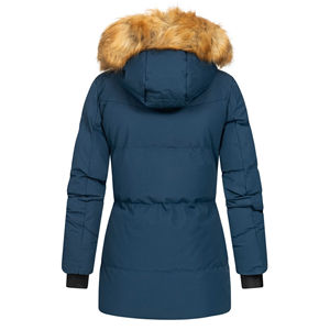 Standard <b>Women</b> <b>Parka</b> Jacket Zipper Adjustable Hood Regular <b>Winter</b> Waterproof Windproof Breathable Eco-Friendly Customizable - Product Image 3